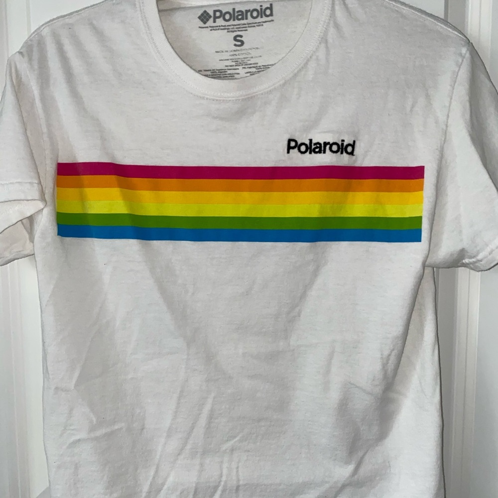 polaroid tee